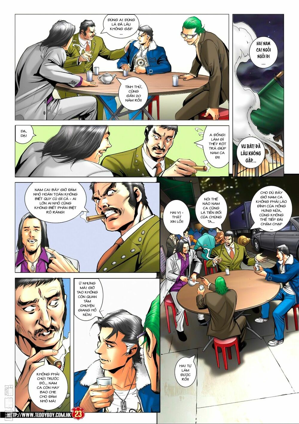 Người Trong Giang Hồ: Chapter 1576: Trần Hạo Nam vs Sơn Đông Hổ