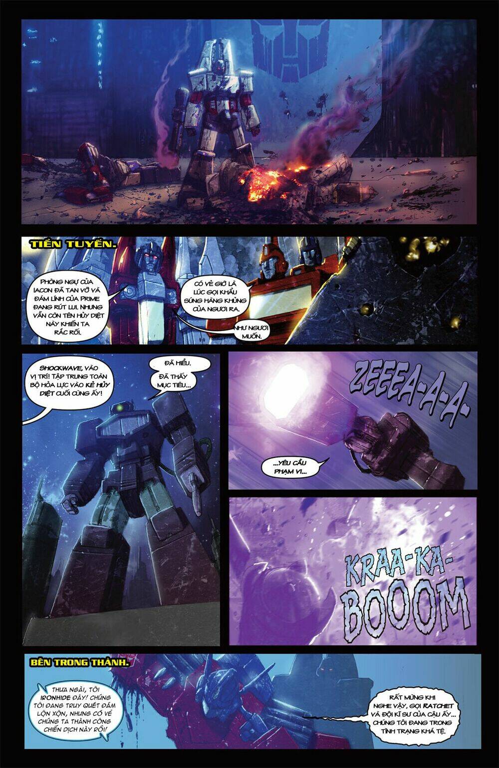 The Tranformers - Autocracy: Chapter 8