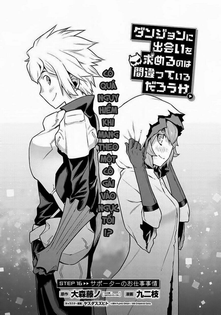 Dungeon Ni Deai O Motomeru No Wa Machigatte Iru Darou Ka: Chapter 16