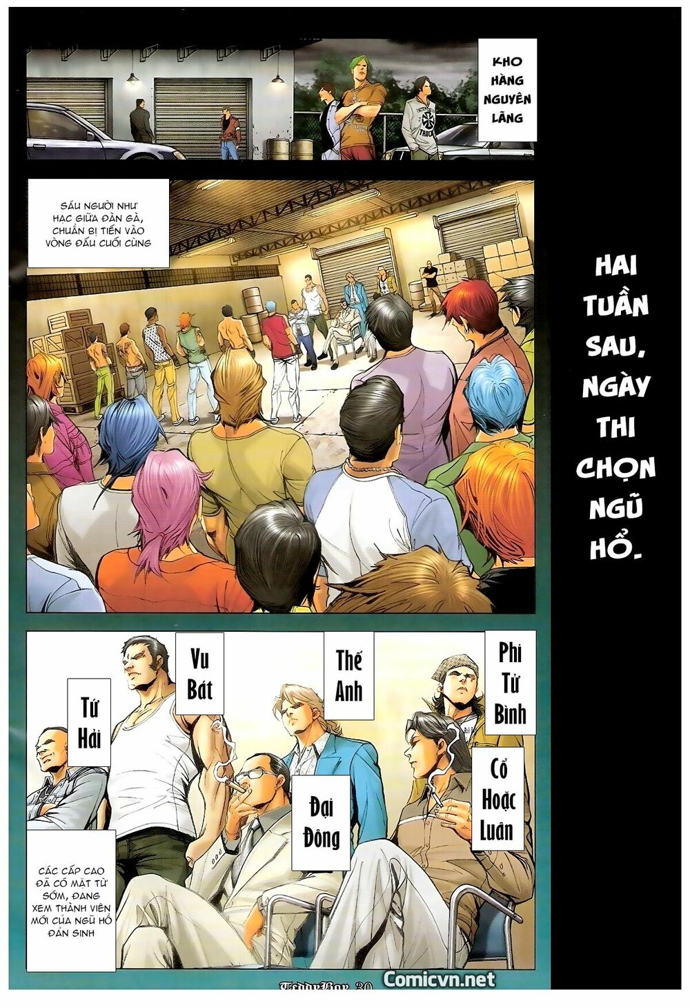 Người Trong Giang Hồ: Chapter 1246: Ngũ Hổ trùng tổ