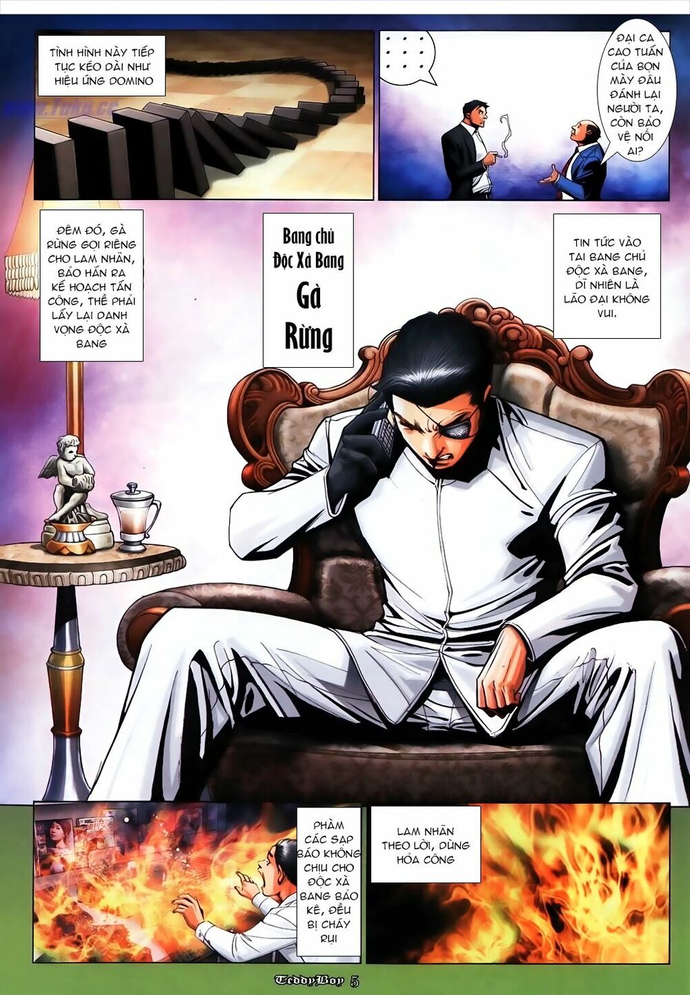 Người Trong Giang Hồ: Chapter 1069: Oan gia gặp nhau