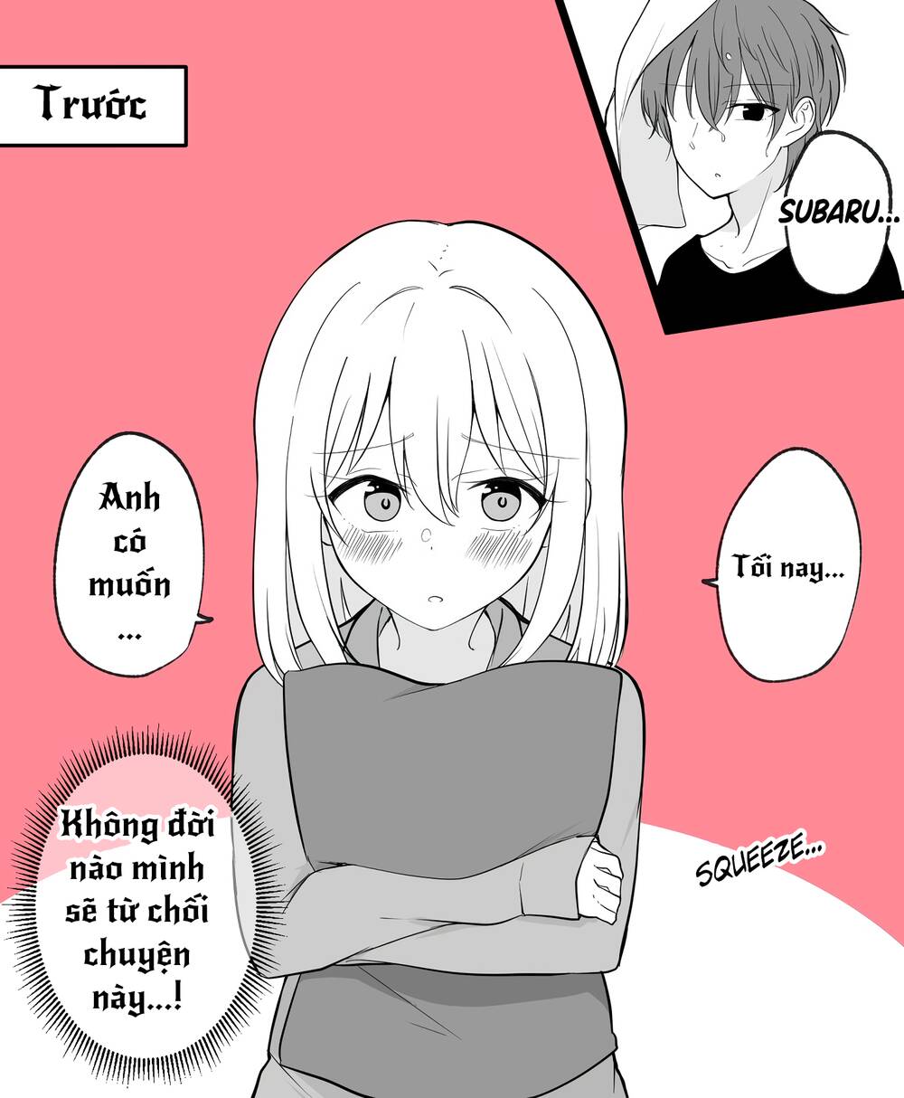 Cuộc Sống Hàng Ngày Của Một Cặp Vợ Chồng Trong Một Ngày Mà Bạn Trai Biến Thành Gái: Chapter 4