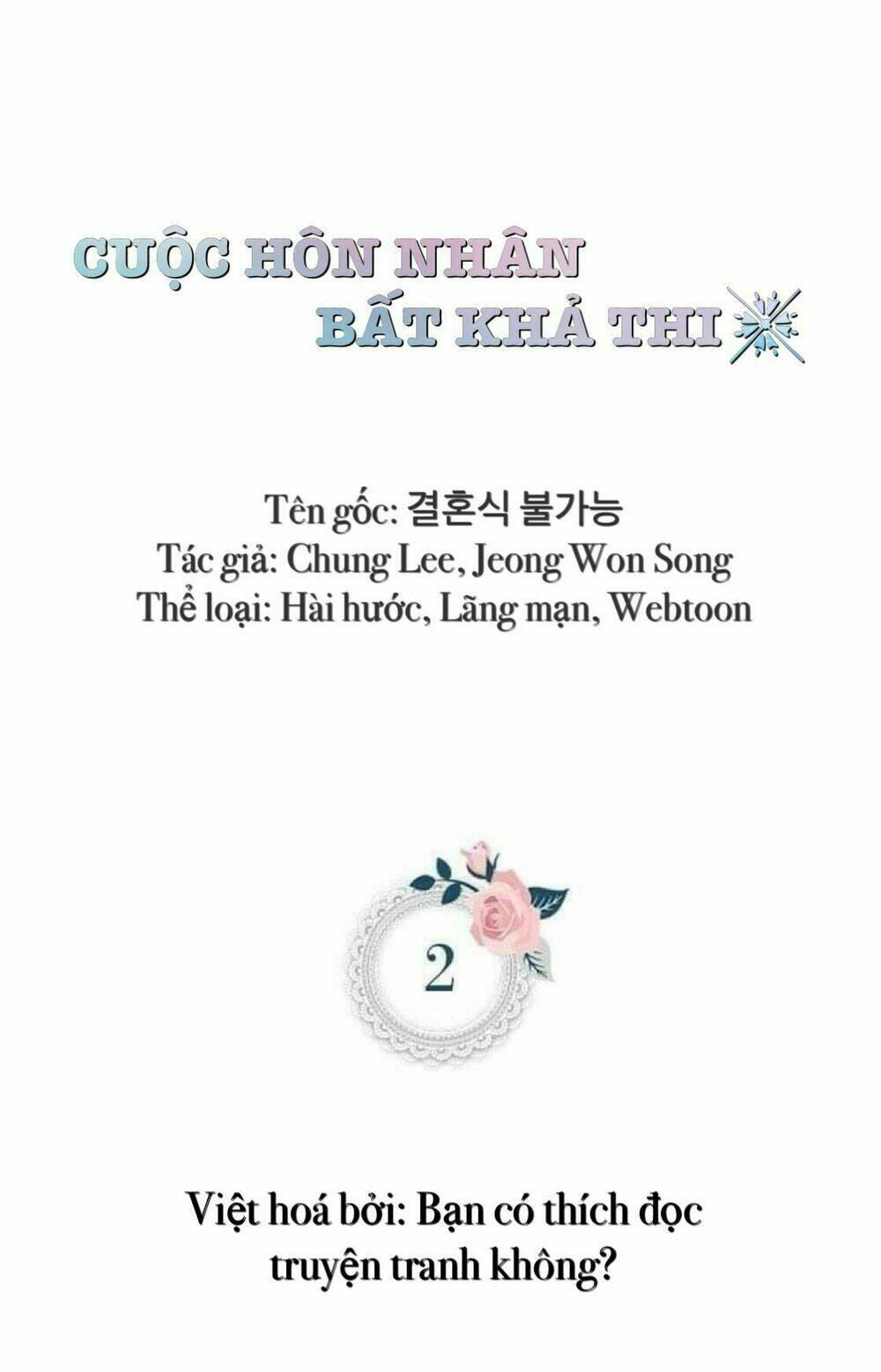 Cuộc Hôn Nhân Bất Khả Thi: Chapter 2