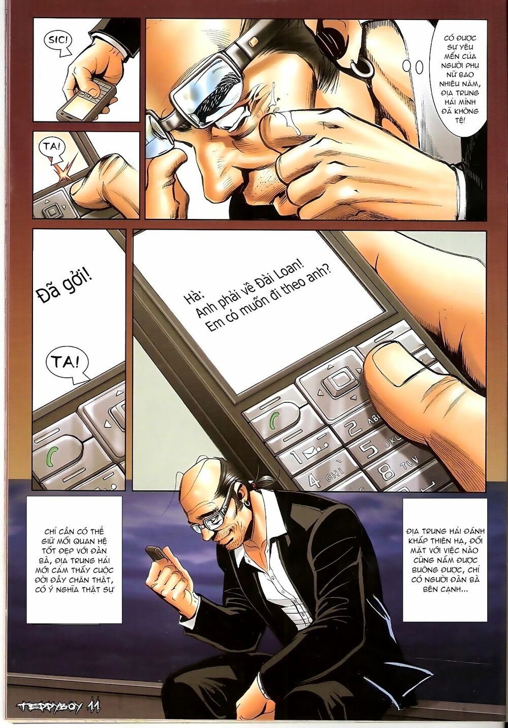 Người Trong Giang Hồ: Chapter 1318: Một mình gánh chịu