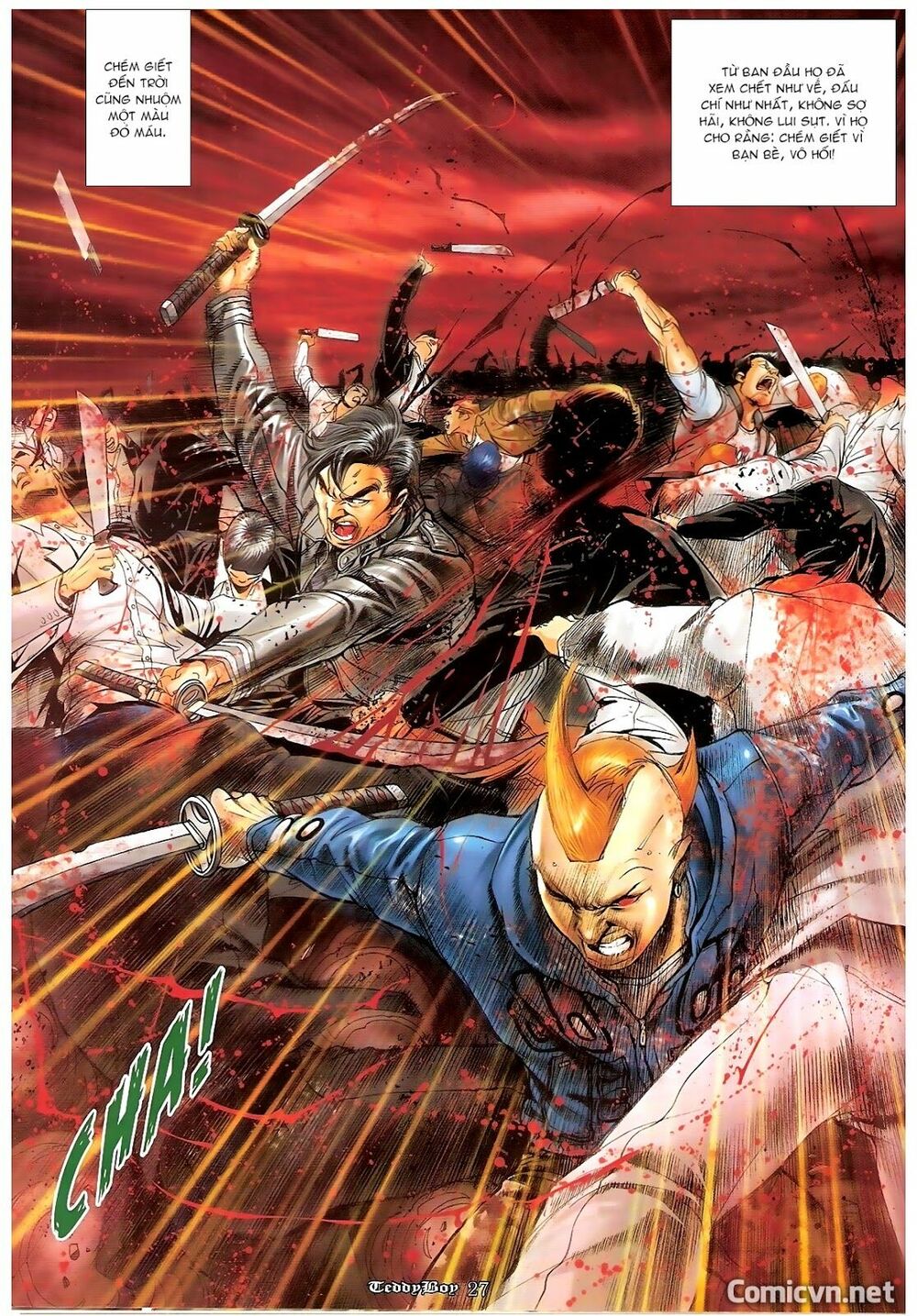 Người Trong Giang Hồ: Chapter 1225: Địa Trung Hải đến đây