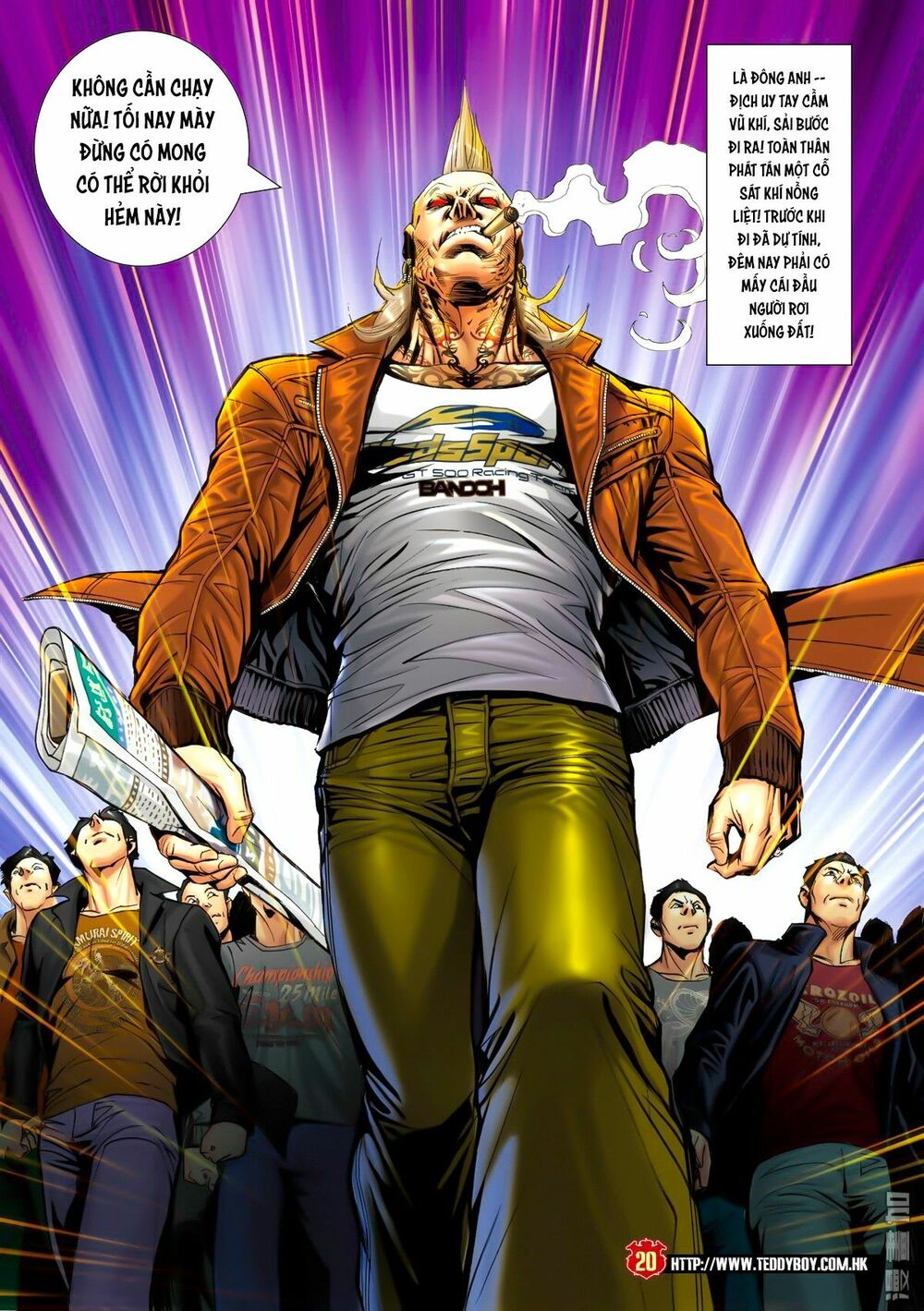 Người Trong Giang Hồ: Chapter 1576: Trần Hạo Nam vs Sơn Đông Hổ