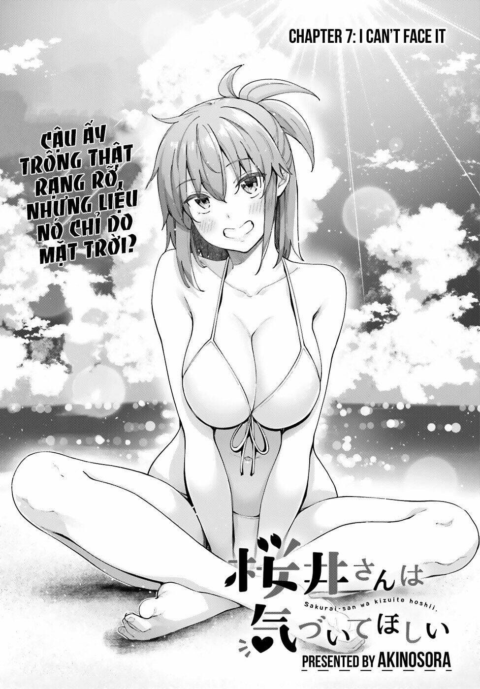 SAKURAI-SAN MUỐN ĐƯỢC ĐỂ Ý: Chapter 7