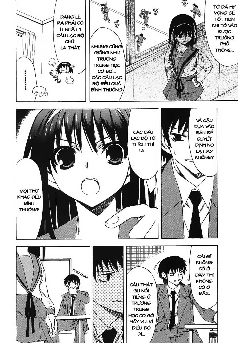 Suzumiya Haruhi No Yuutsu: Chapter 3