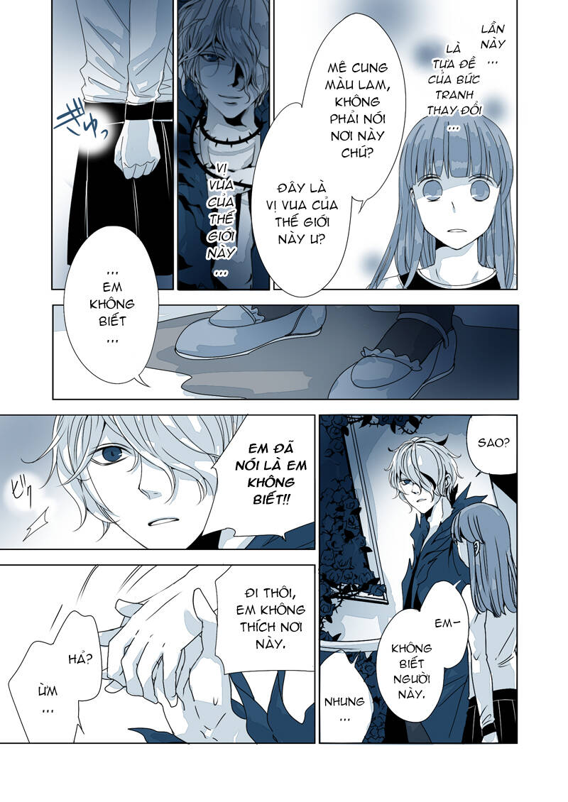 Ib Doujinshi - Ao Meikyuu No Ou: Chapter 4