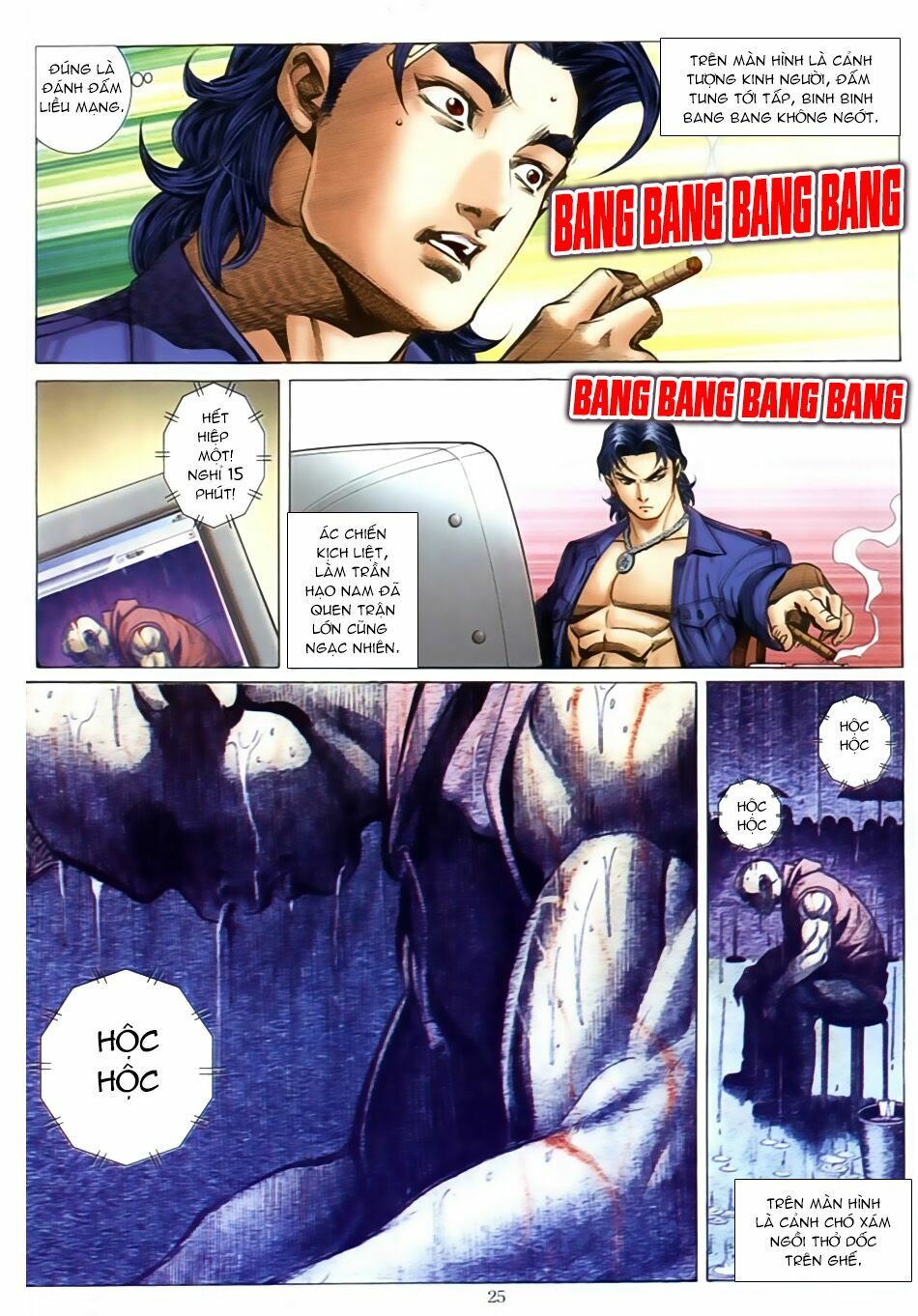 Người Trong Giang Hồ: Chapter 597: Trận chiến tắm máu