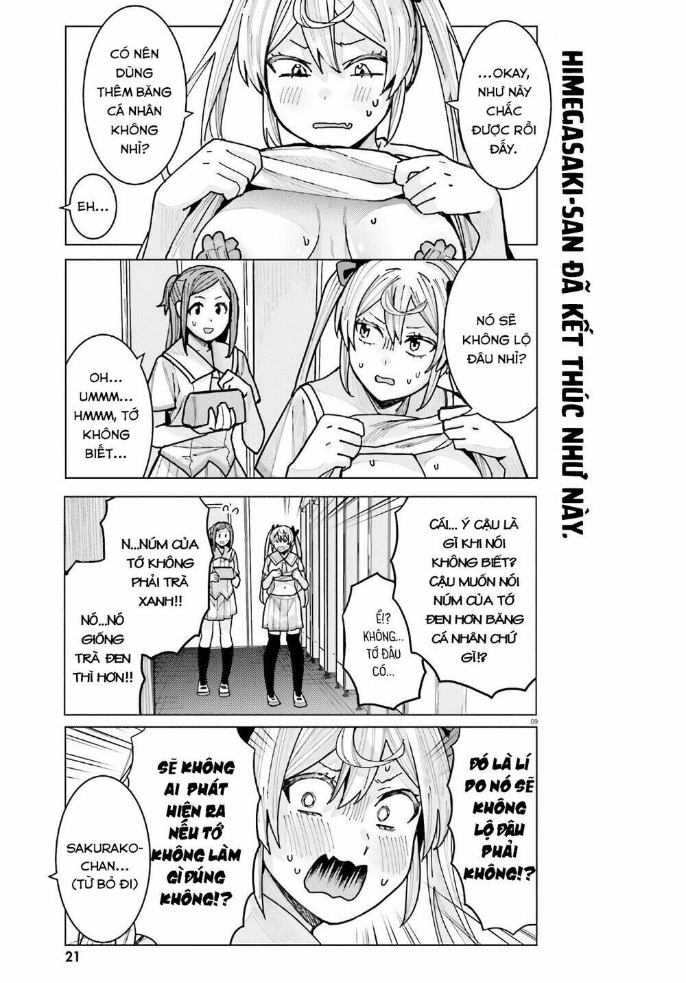 HIMEGASAKI SAKURAKO WA KYOUMO FUBIN KAWAII!: Chapter 10
