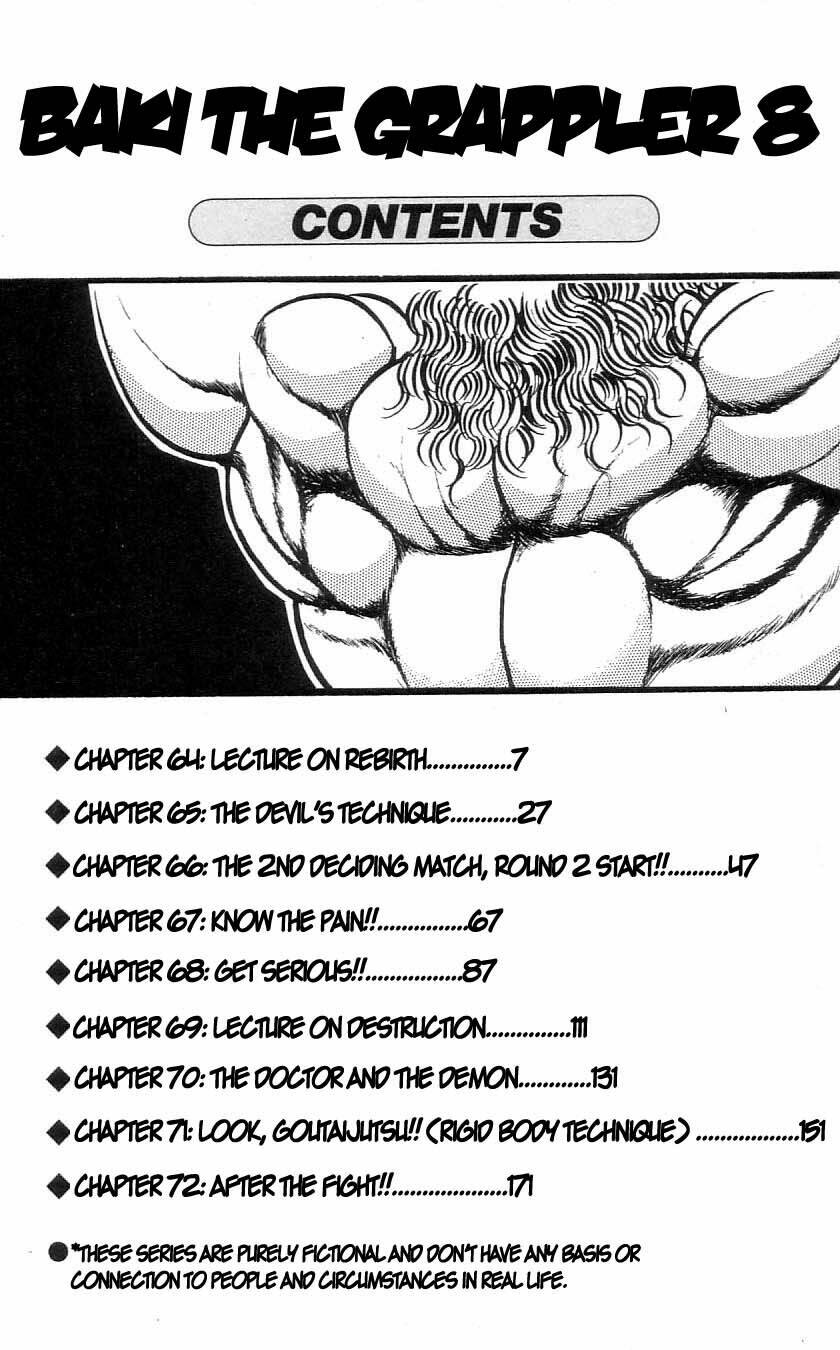 Grappler Baki: Chapter 64