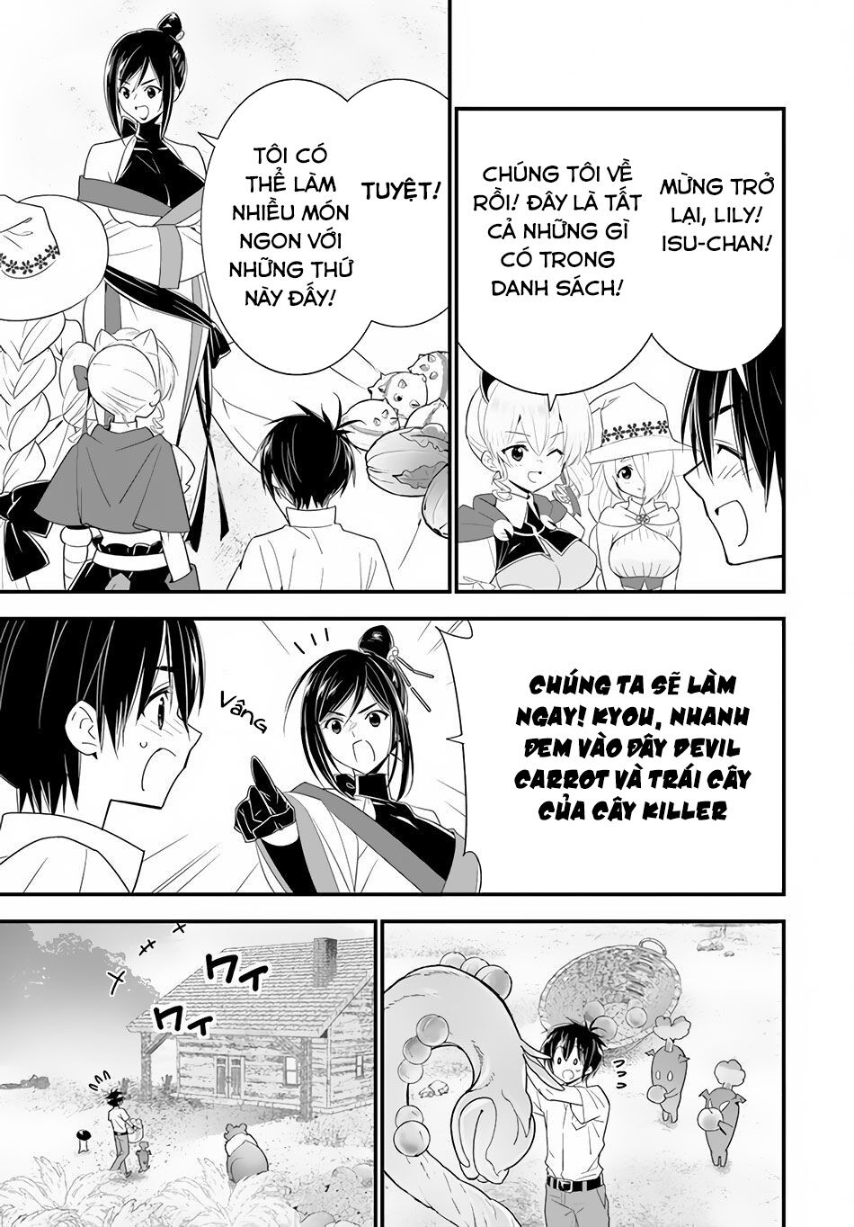 Isekai desu ga Mamono Saibai shiteimasu: Chapter 34