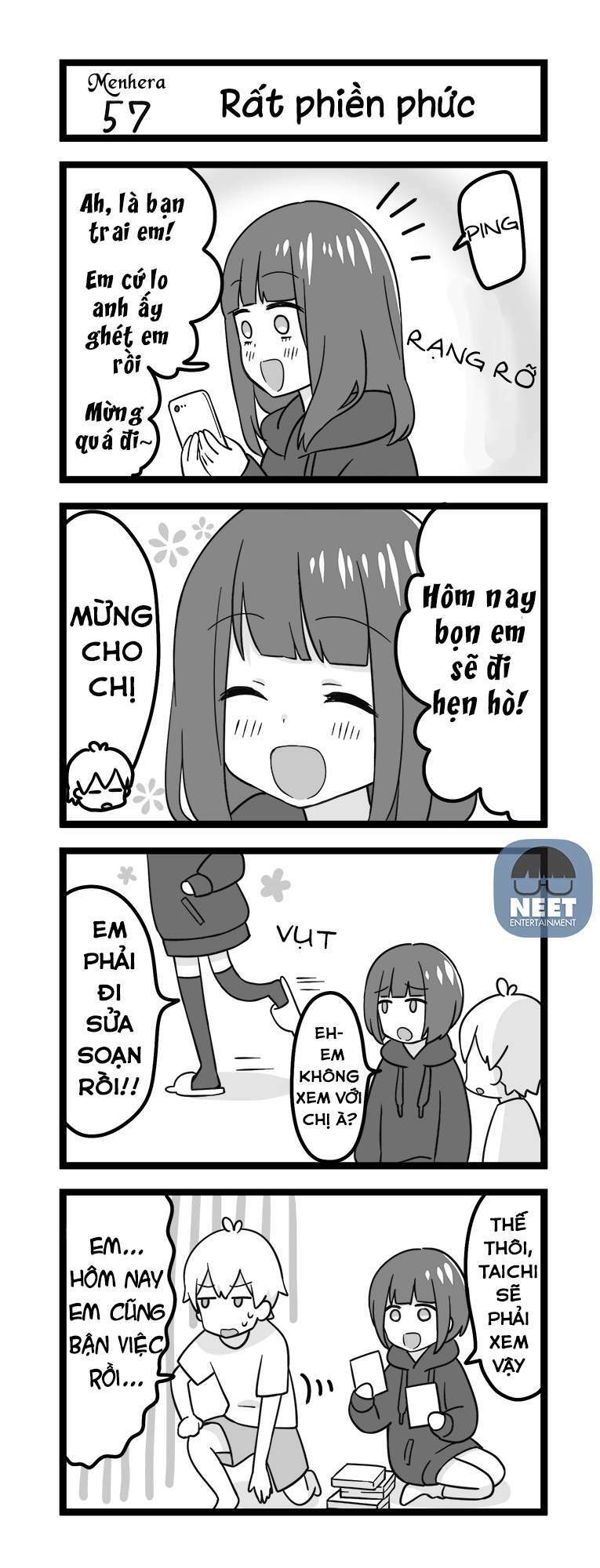 Menhera Shoujo Kurumi-Chan: Chapter 57