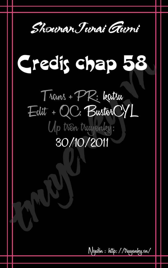 Shonan Junai Gumi: Chapter 58