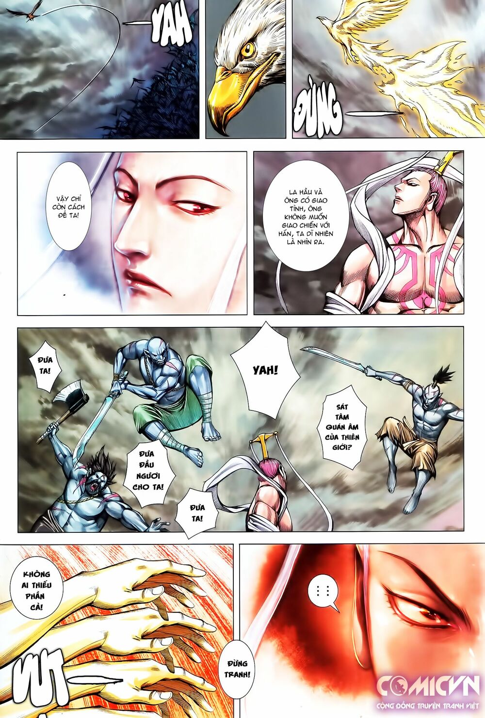 Tây Du: Chapter 114: Tu La Ma Đao đấu Thiên Thủ Chiến Trận