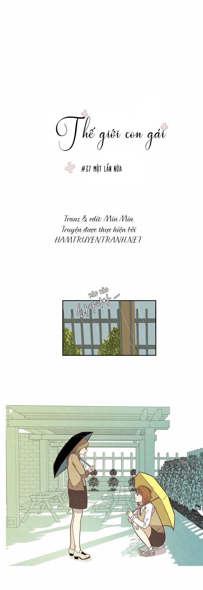 Thế Giới Con Gái: Chapter 37