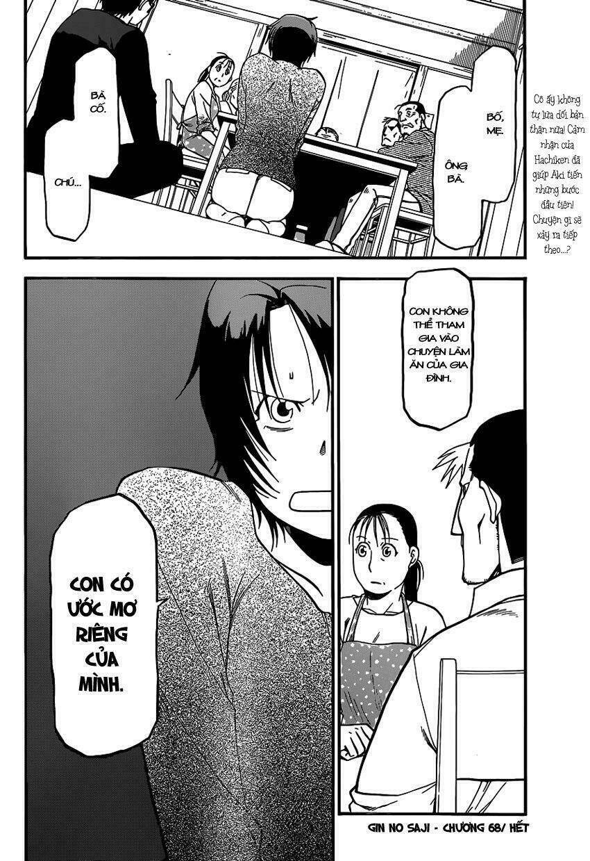 Gin No Saji: Chapter 68