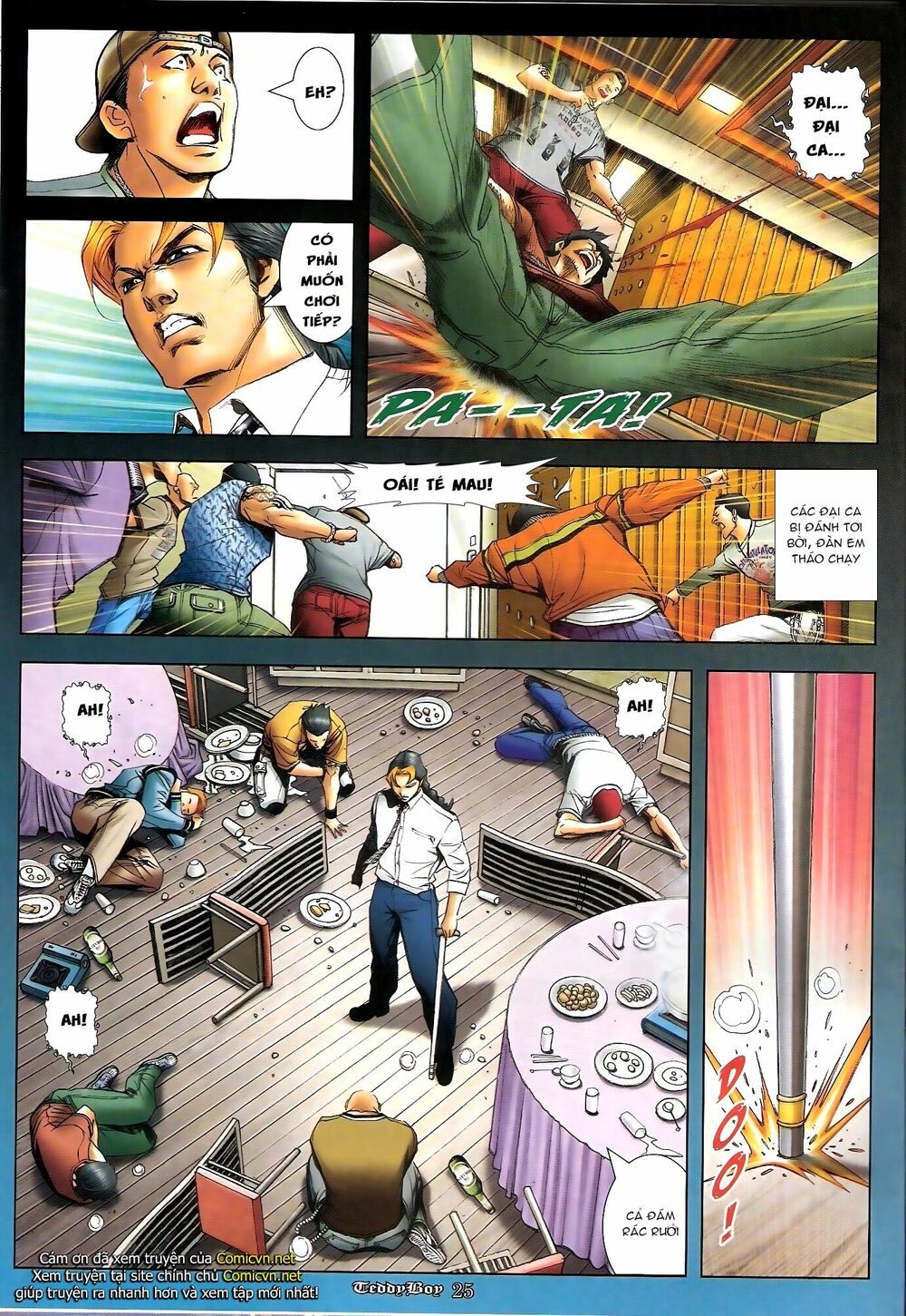 Người Trong Giang Hồ: Chapter 1242: Đại Phạn vs Địa Trung Hải
