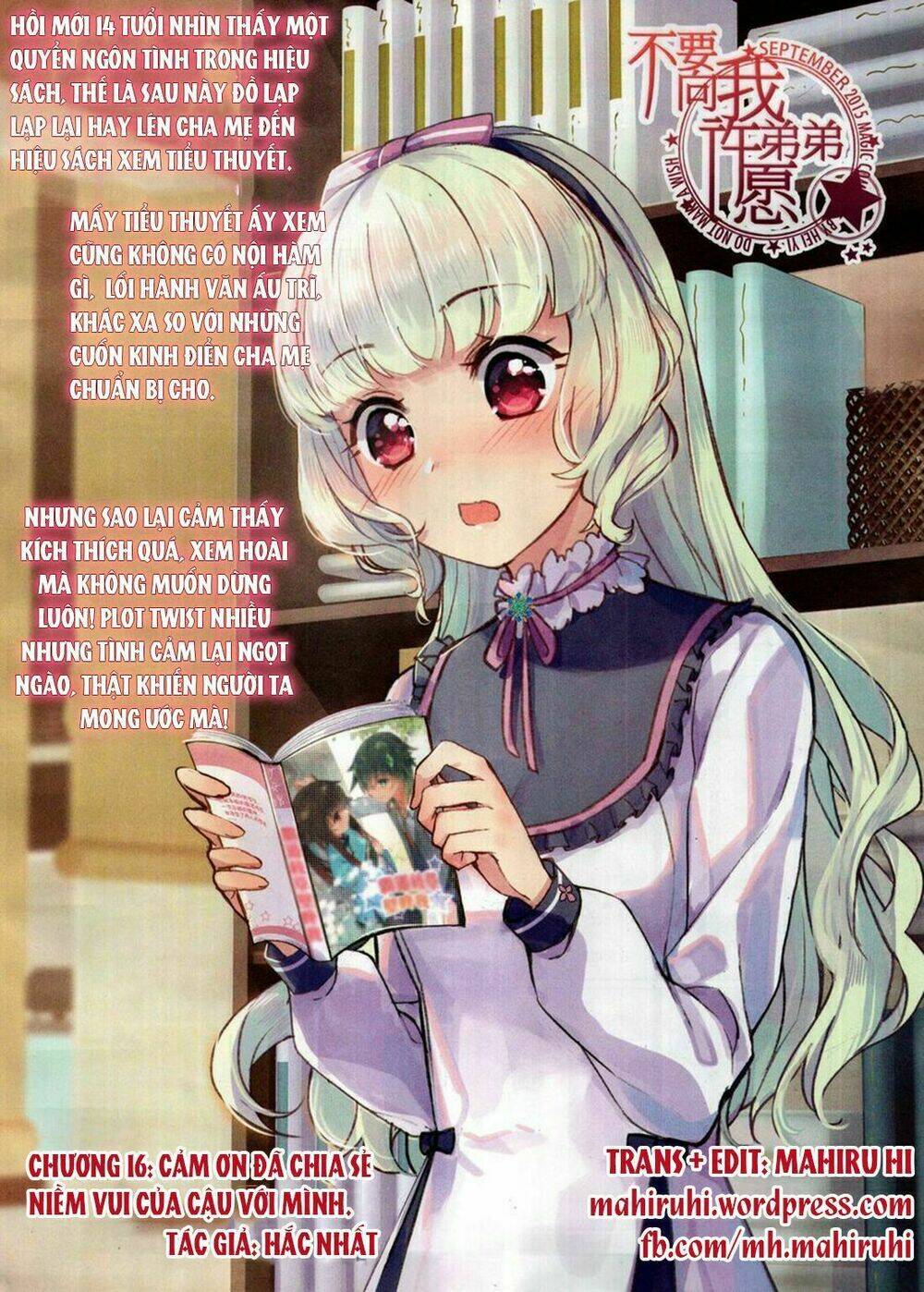 Đừng Đến Xin Điều Ước Từ Em Trai Tôi!: Chapter 18