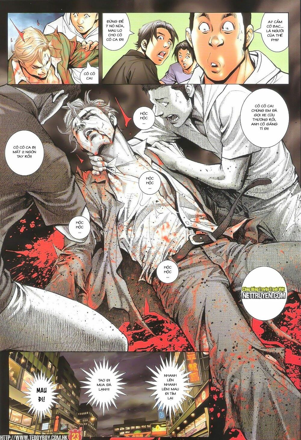 Người Trong Giang Hồ: Chapter 1603: Huyết Nhục Hoành Phi Cô Cô Chảy