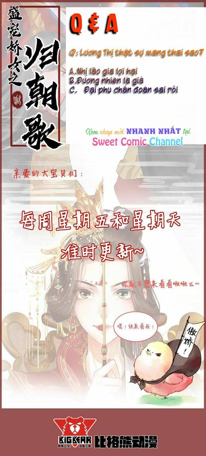 Thịnh Sủng Kiều Nữ Trở Về Triều Ca: Chapter 29