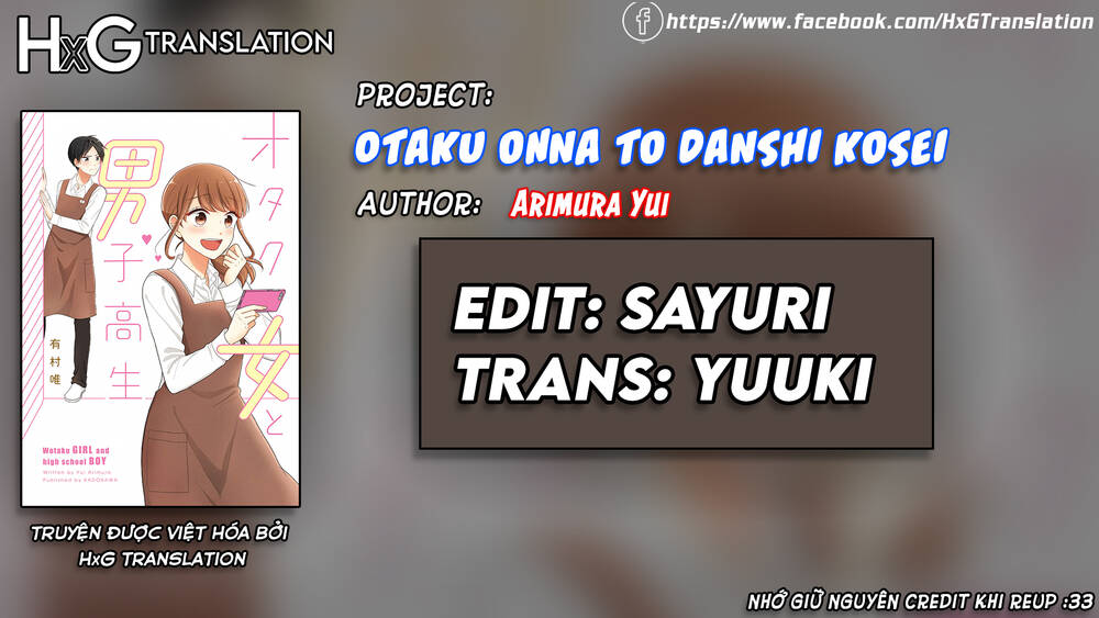 Wotaku Girl And High School Boy: Chapter 28