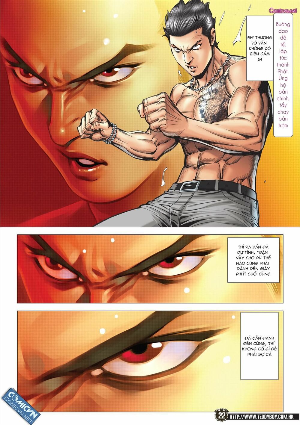 Người Trong Giang Hồ: Chapter 2143: Ác chiến vua Muay Thai