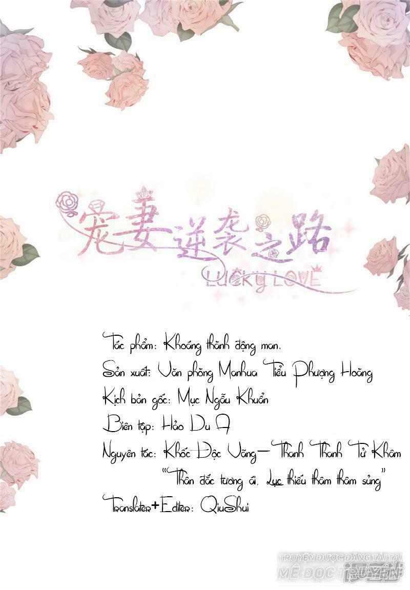Con Đường Phản Công Của Sủng Thê: Chapter 26