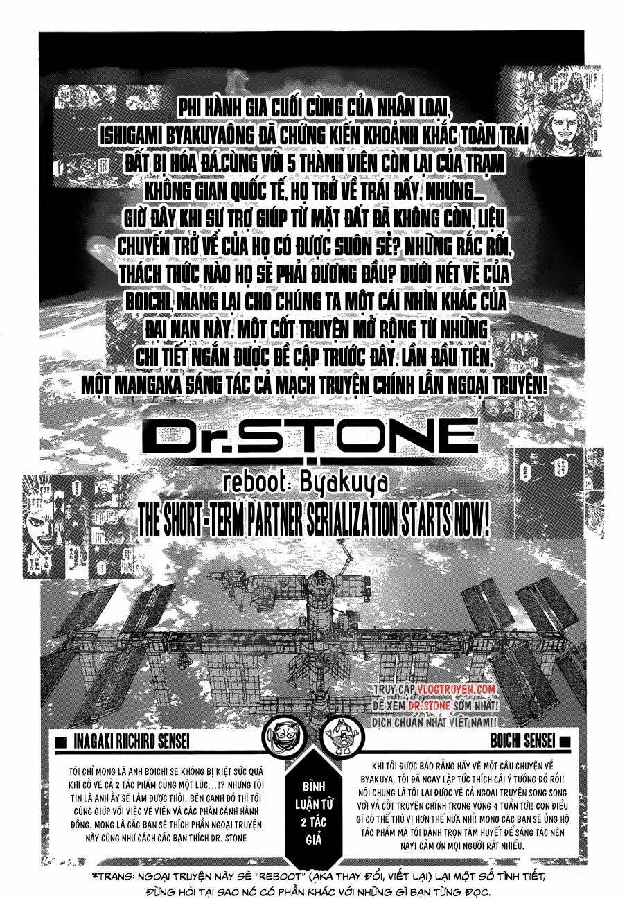 Hồi Sinh Thế Giới: Byakuya: Chapter 1