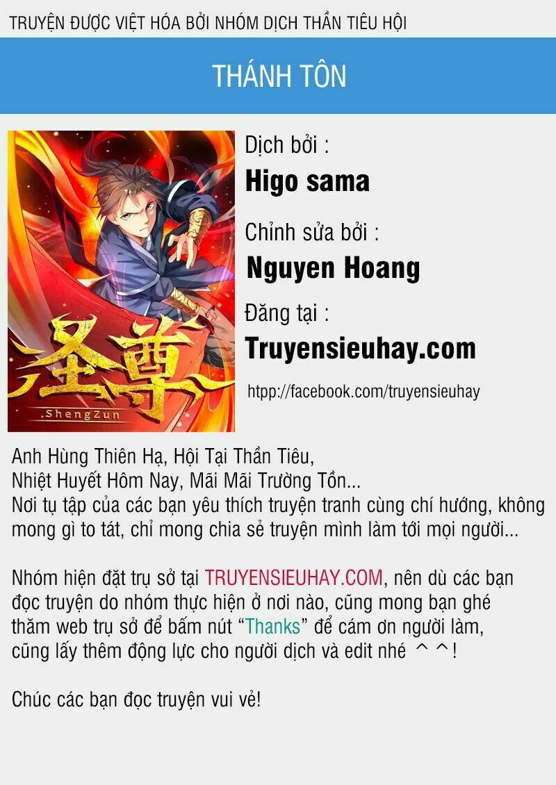 Thánh Tôn: Chapter 1