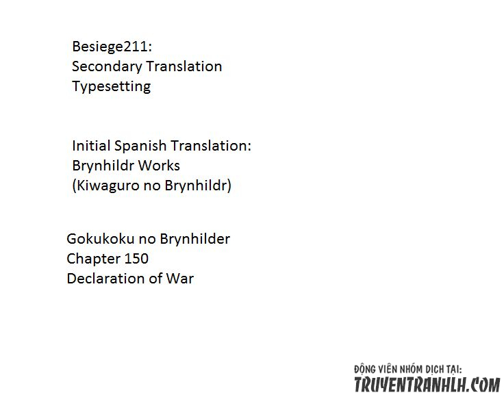 Gokukoku No Brynhildr: Chapter 150