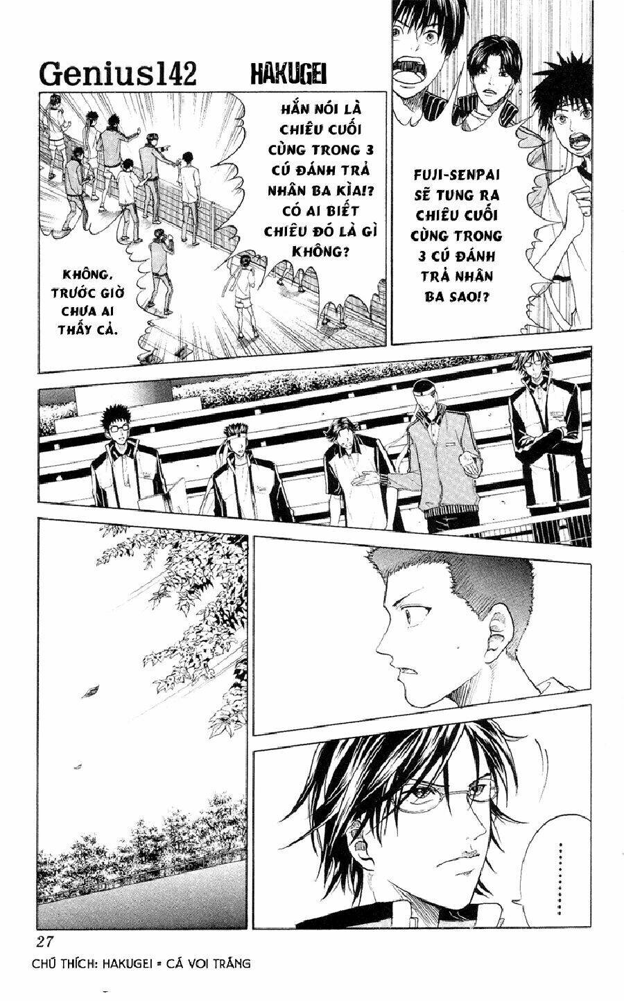 Hoàng Tử Tennis: Chapter 142