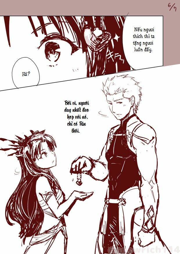 Chén thánh: Đêm Định Mệnh - Doujinshi Archer x Rin: Chapter 13