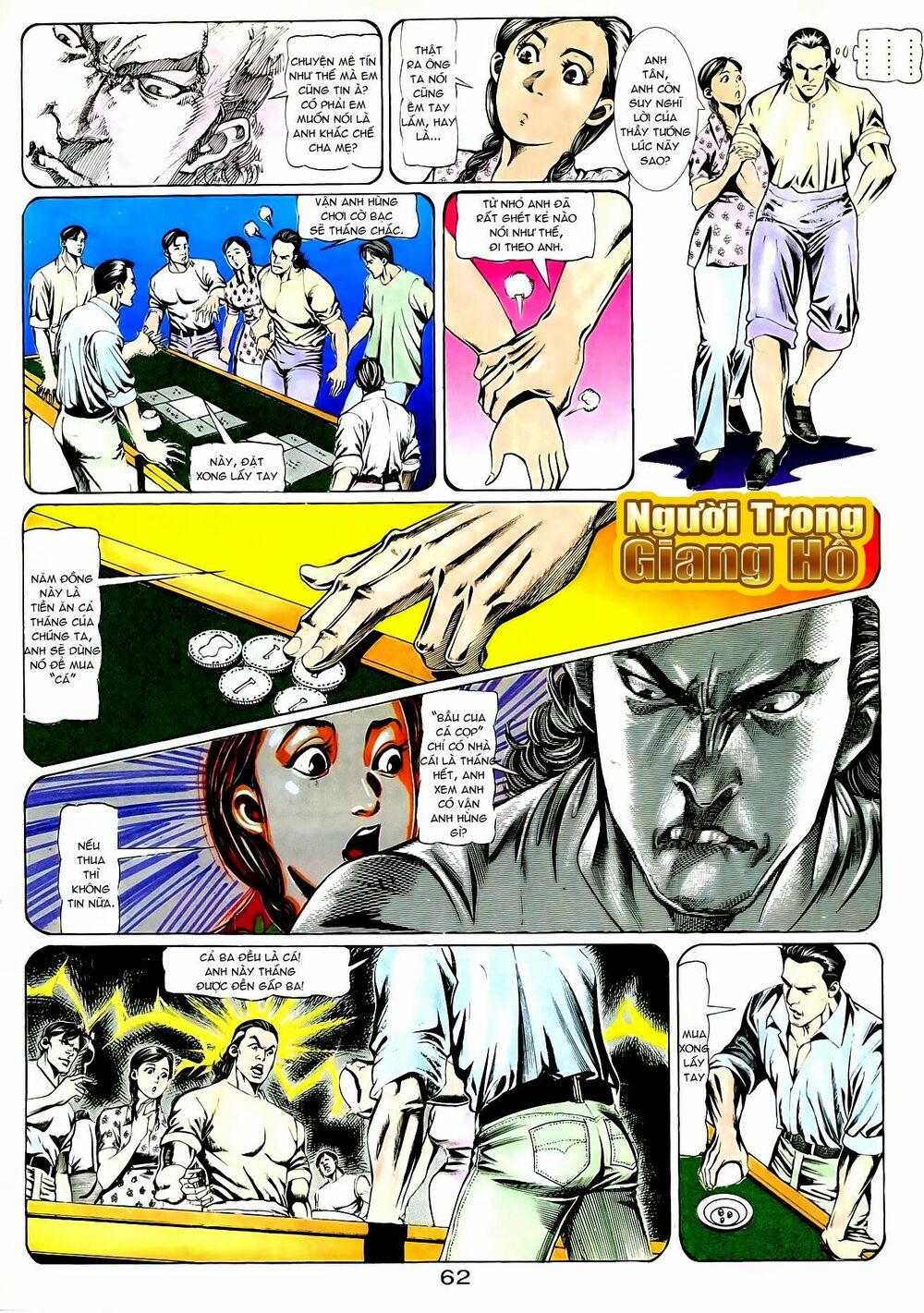 Người Trong Giang Hồ: Chapter 97: Khắc cốt ghi tâm