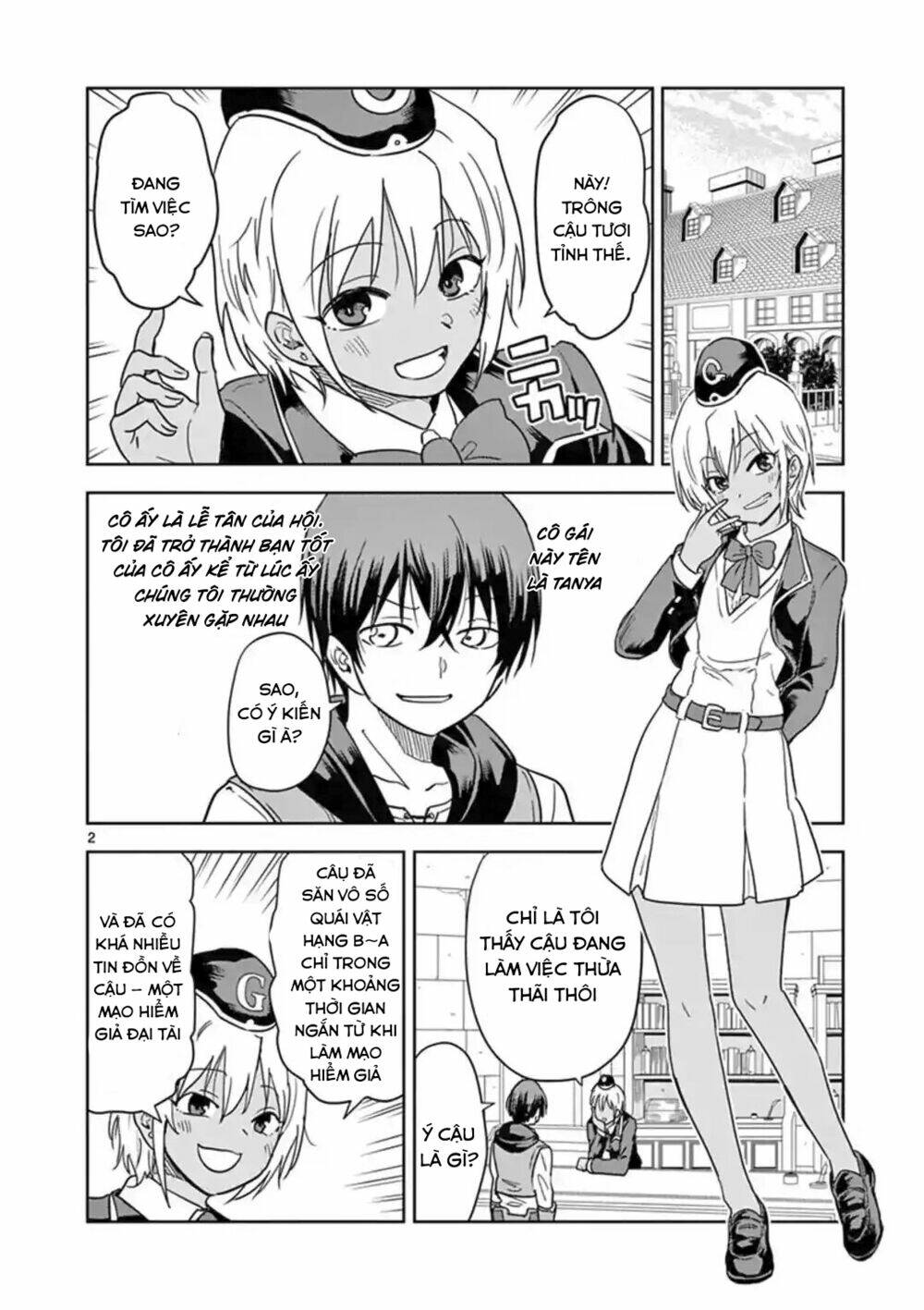 Chuyển Sinh Cùng Bà Chị Đấm Phát Chết Luôn: Chapter 4