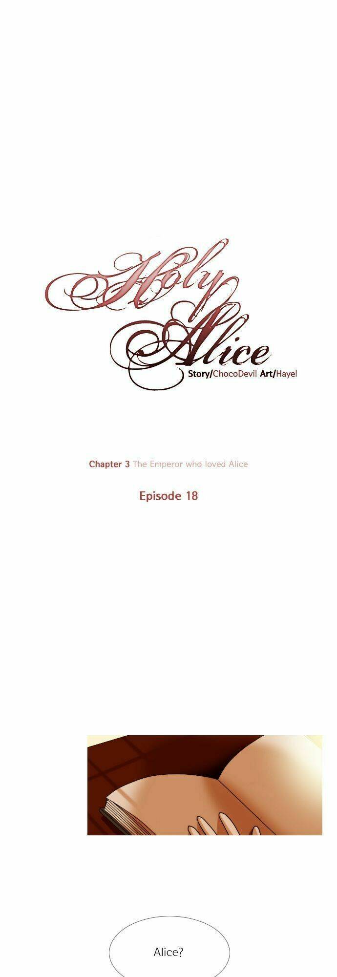 Holy Alice: Chapter 18