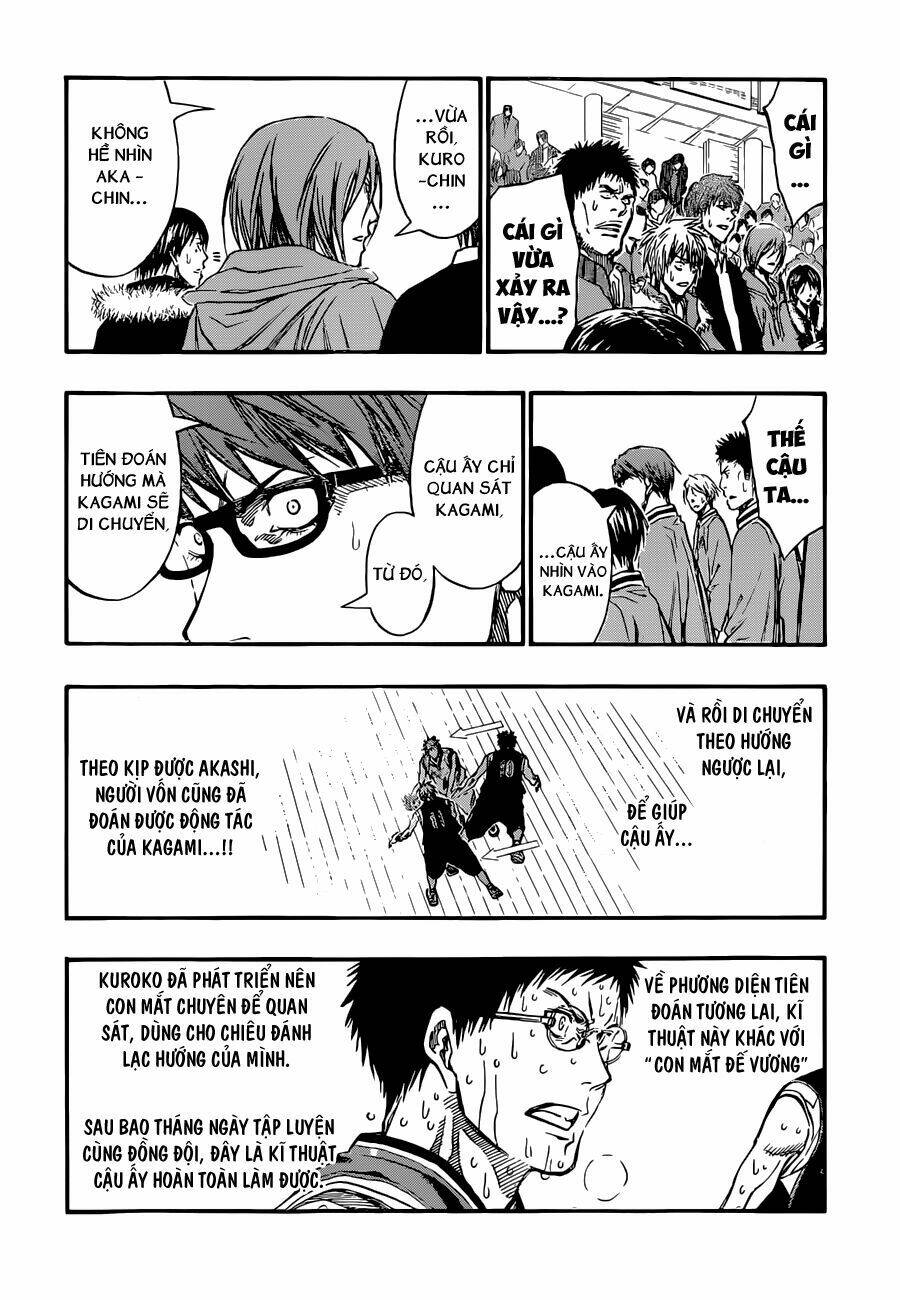 Vua Bóng Rổ Kuroko: Chapter 263