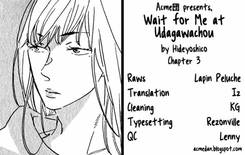 Udagawachou De Mattete Yo: Chapter 3