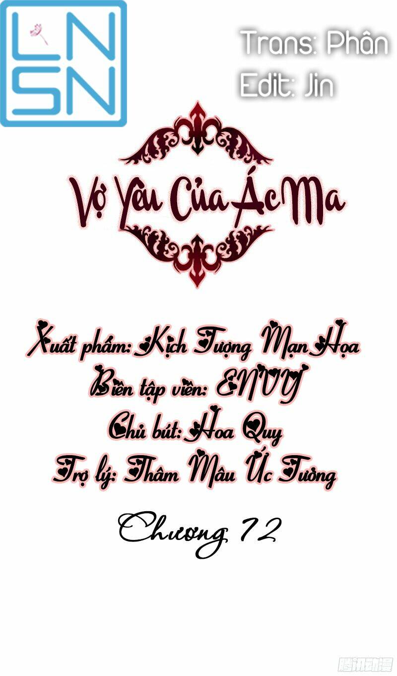 Vợ Yêu Của Ác Ma: Chapter 72