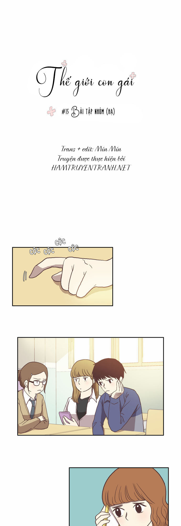 Thế Giới Con Gái: Chapter 15