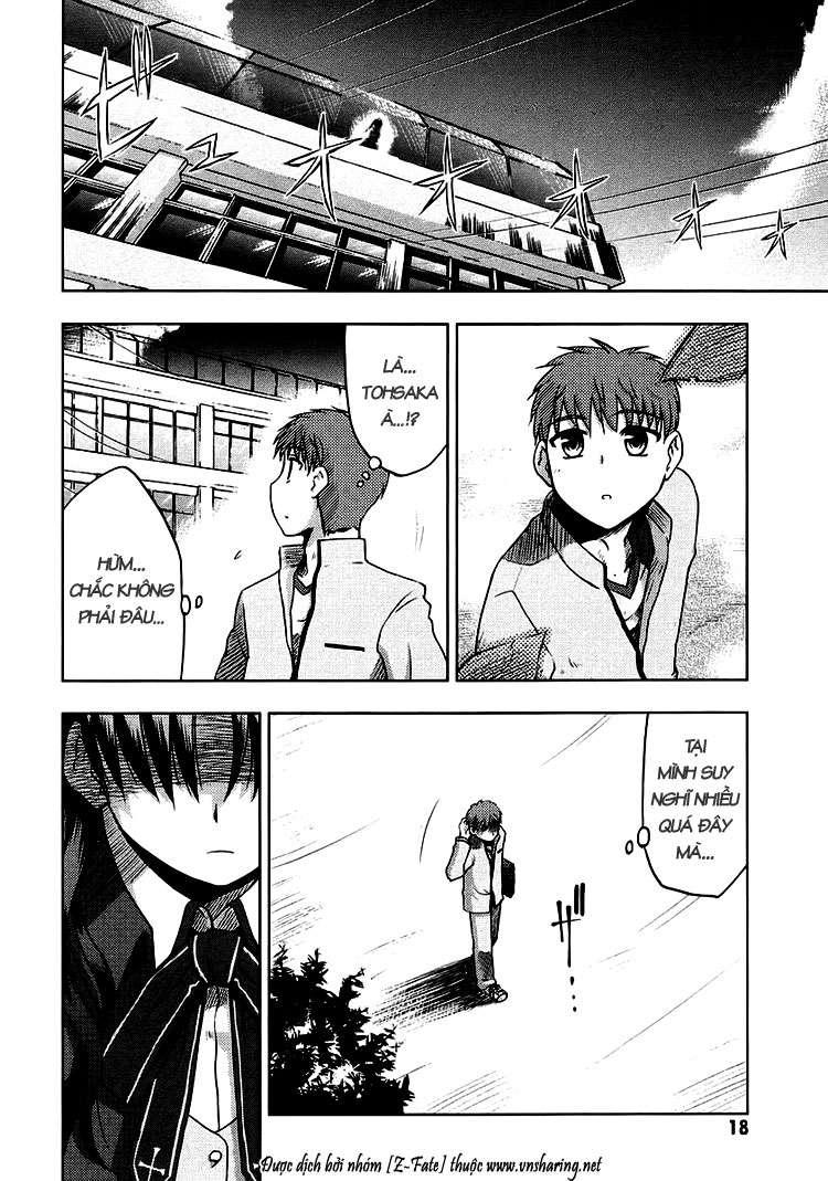 Fate Stay Night: Chapter 1