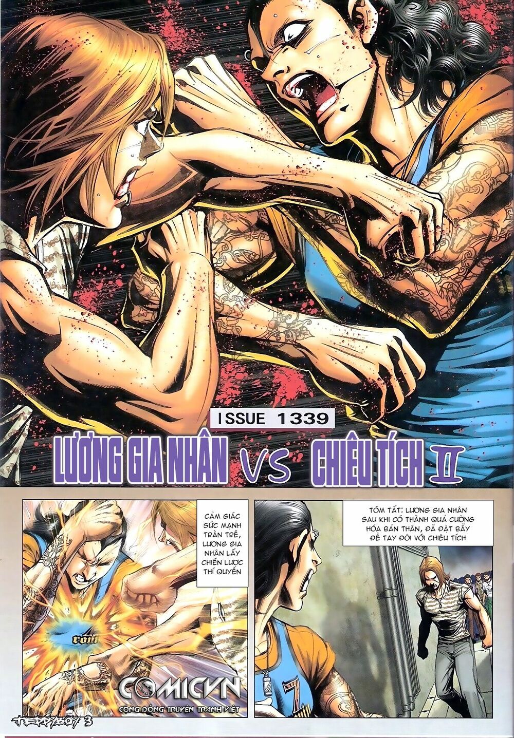 Người Trong Giang Hồ: Chapter 1339: Lương Gia Nhân vs Chiêu Tích 2