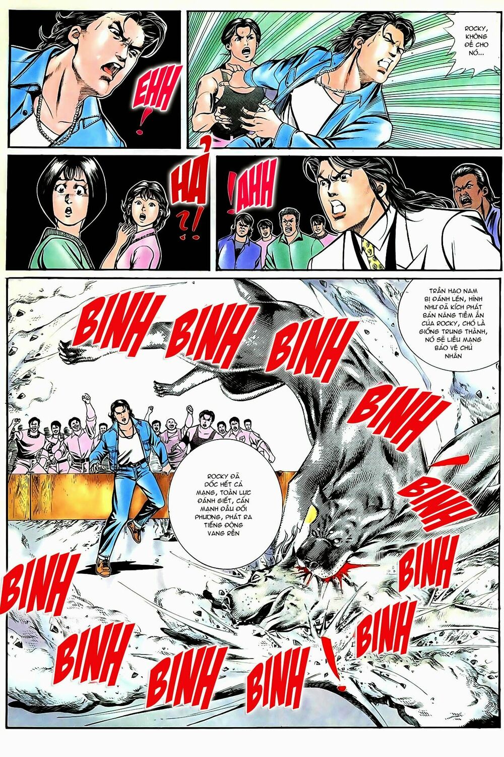 Người Trong Giang Hồ: Chapter 52: Máu nhuộm Phòng tạm giam