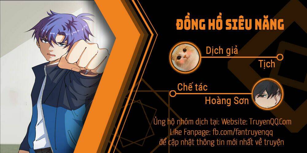 Đồng Hồ Siêu Năng: Chapter 1