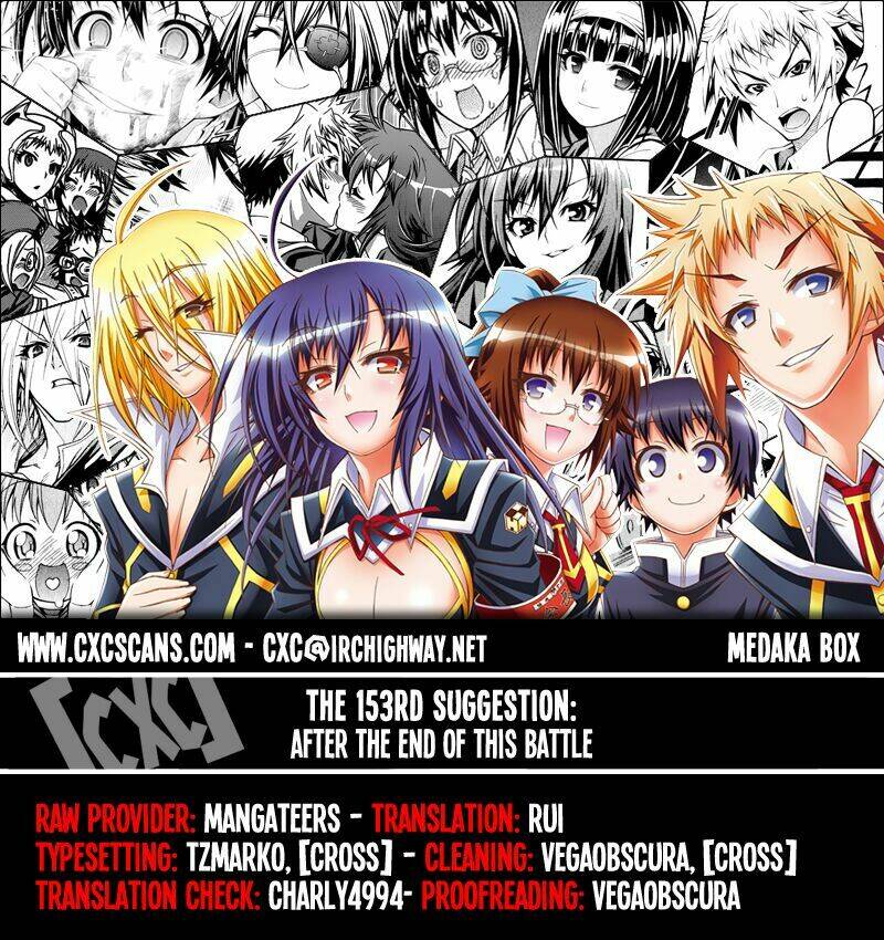 Medaka Box: Chapter 154