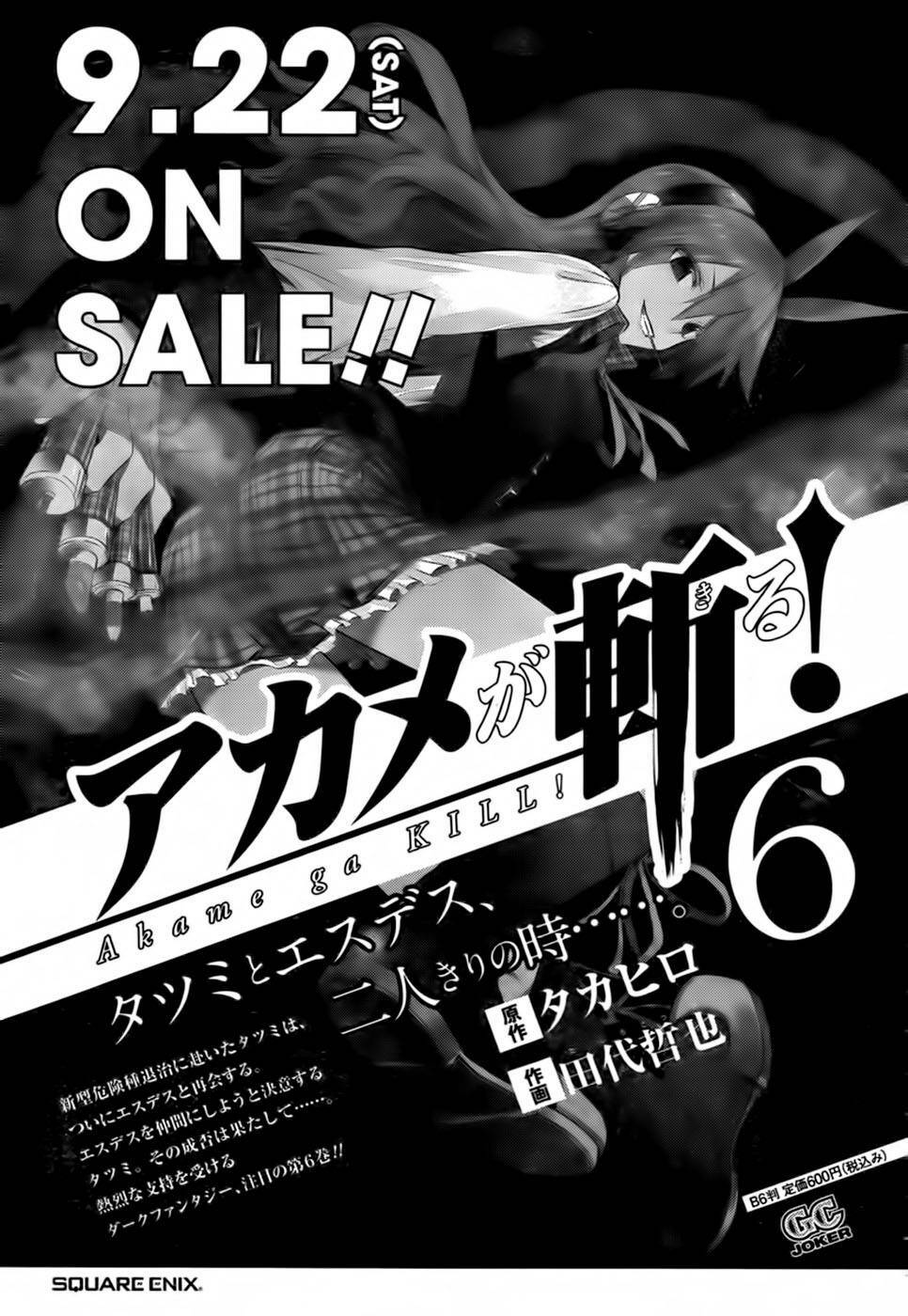Akame Ga Kiru: Chapter 30
