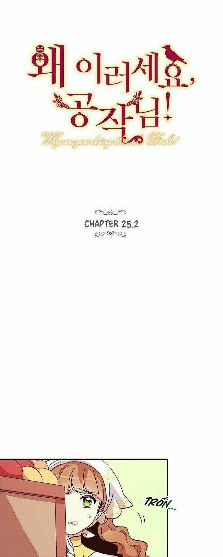 Công Tước, Loạn Vừa Thôi!: Chapter 25.2