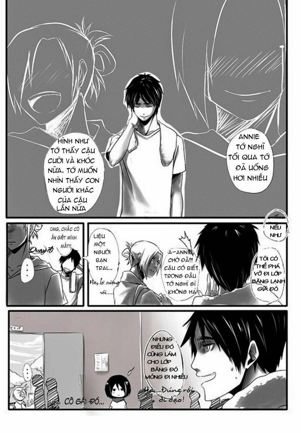 Đại Chiến Titan - Doujinshi Về Cuộc Tình Tay 4: Chapter 1