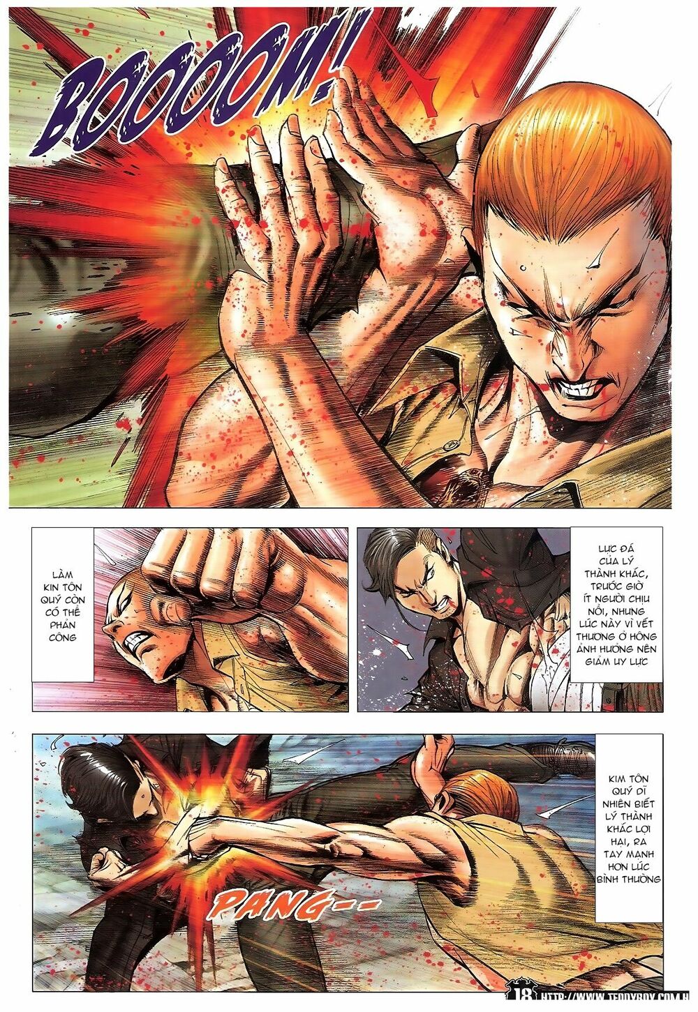 Người Trong Giang Hồ: Chapter 1843: Hắc Tiên Sinh vs Kim Tiên Sinh